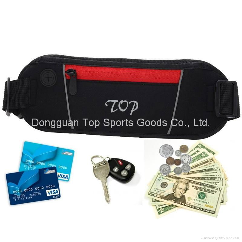 Outdoor Running Belt Sport Neoprene Waist Bag 2