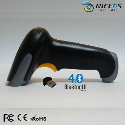 Handheld Bluetooth 4.0 Wireless CMOS Image 1d& 2D Barcode Scanner 3