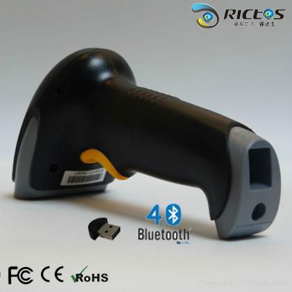 Handheld Bluetooth 4.0 Wireless CMOS Image 1d& 2D Barcode Scanner 2