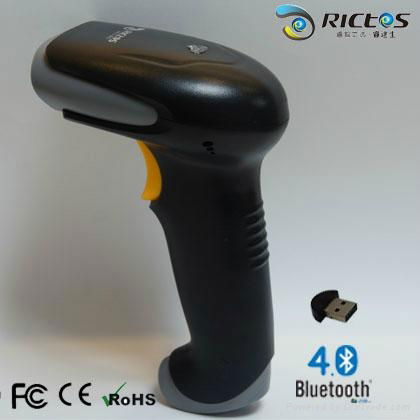 Handheld Bluetooth 4.0 Wireless CMOS Image 1d& 2D Barcode Scanner 5