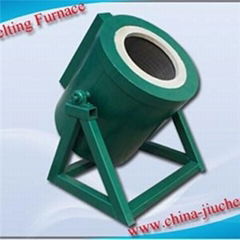 Tilting Precious Metal Smelting Furnace