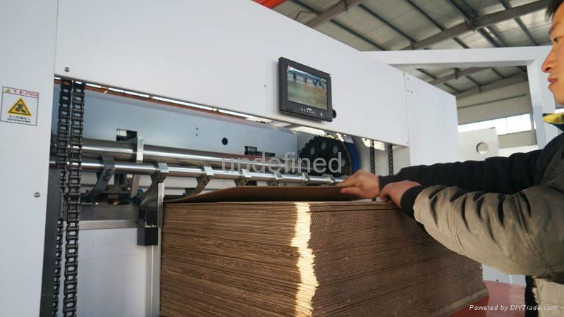 1300mm Factory directly corrugated board   die cutting machine wholesale 2