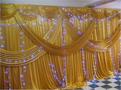 gold wedding backdrop design for sale