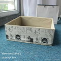 Printed cotton Sock Storage Organizer drawer box 1