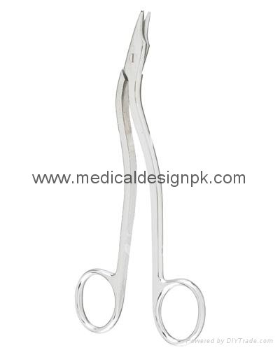 HEATH Suture Gum Scissors  Serrated blade