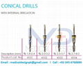 Conical Drills with external irrigation medical design sialkot 3