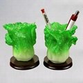 Imitation jade resin crafts 3