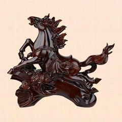 Imitation mahogany resin crafts