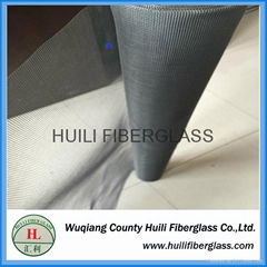 HOT SALE 16x16 mesh Fiberglass plain black screen