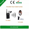 professional wireless audio 2.4Ghz Single Ear-hook Tour Guide Receiver  4