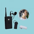 professional wireless audio 2.4Ghz Single Ear-hook Tour Guide Receiver 