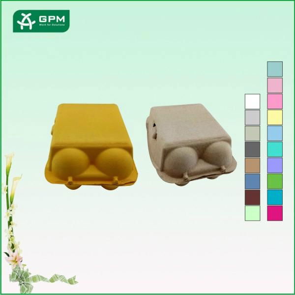 Eco-friendly paper pulp 6 holds egg carton 5