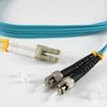 LC-ST PC 3m 50/125 OM3 Fiber Optic Patch Cord