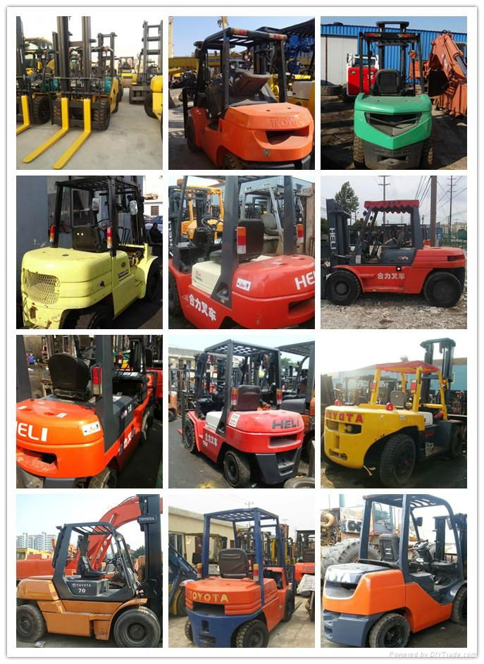 Used Komatsu Forklift FD15-FD250  4