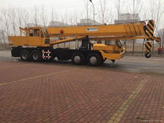 80 Ton TG800E Tadano Used Crane For Sale in Shanghai Yard 