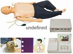 高級多功能急救訓練模擬人(心肺復甦CPR與氣管插管綜合功能)