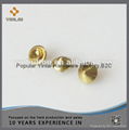 Fashion metal mushroom rivet for handbags 1