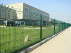 PVC coated Welded mesh fence