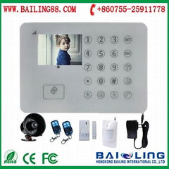 Intelligent home security gsm alarm