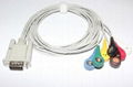  DMS 300-3 Holter 7 lead ECG leadwires 1