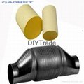 honeycomb ceramic catalyst carrier for vehicle exhaust