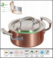 3Ply Cheap copper the pot for cooking