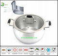 Hot stainless steel japanese restaurant pot 1