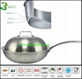 3Ply Hot fashion stainless wok for