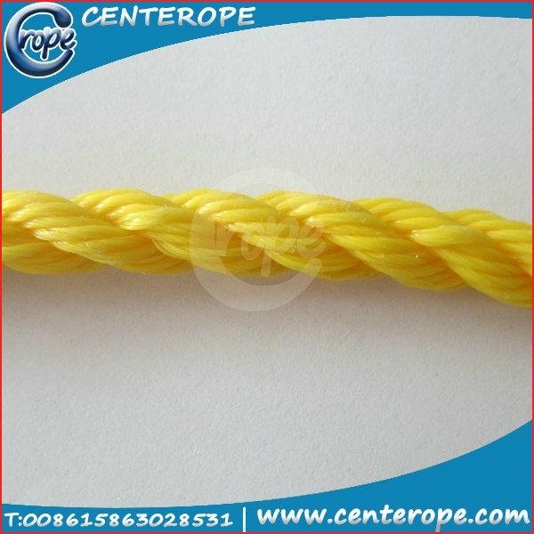 polythene(pe) and polypropylene(pp) rope 3 strands