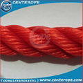 3 Strands PP PE Tiger Rope Twist Cord 3