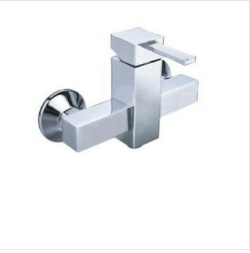 Square brass shower faucet 