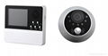 Wireless talking doorbell peephole  support sd card extend and picture taking 2