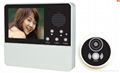 Wireless talking doorbell peephole  support sd card extend and picture taking 4