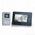 home security 7" color hand-free video doo phone intercom