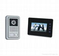 single type 7inch Video Doorphone with button-touch 