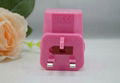 2015 newest colourful travel adapter gift 5