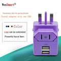 UK US AU plug Universal Travel adapter