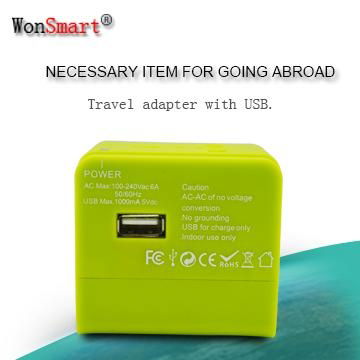 Manufacturer international travel adapter plug and socket