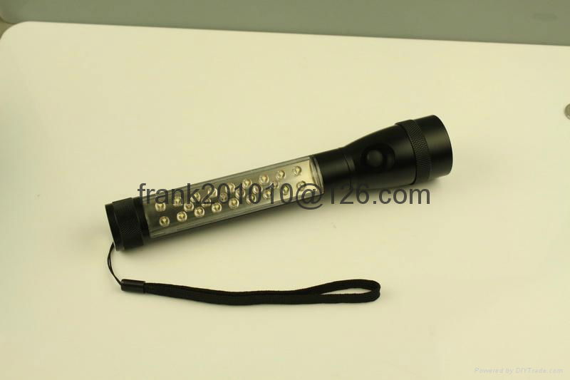 Aluminum Aluminium led flashlight 2