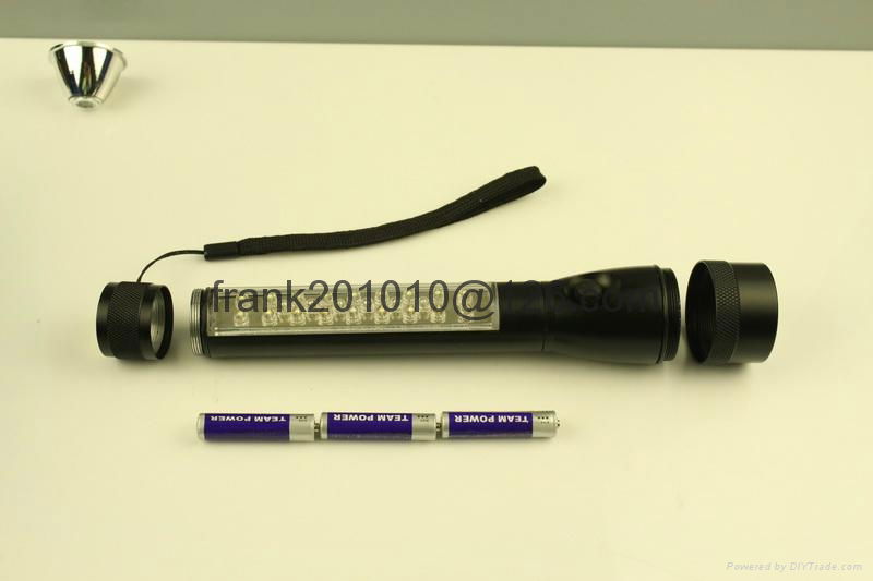 Aluminum Aluminium led flashlight 3