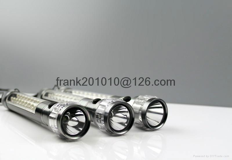 Aluminum Aluminium led flashlight 4