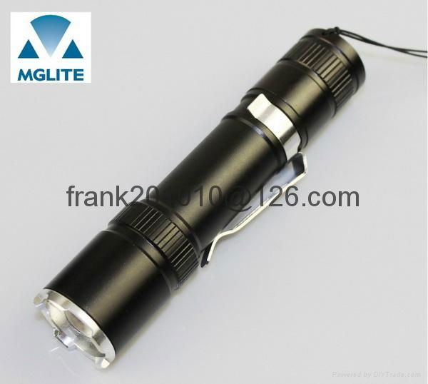 Aluminum Aluminium led flashlights flashlight torch 4