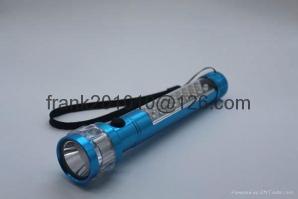 Aluminum Aluminium new led flashlights flashlight torch 2