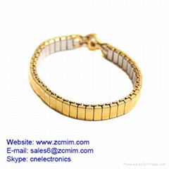 Ladies Watch Band Stainless Steel Fancy Style Expandable Band machining