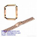 Stainless Steel Watch Band Wrist Strap Bracelet + Metal Frame machining 1