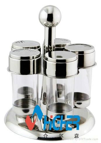 Wholesale restaurant kitchen stainless steel spice rack 2