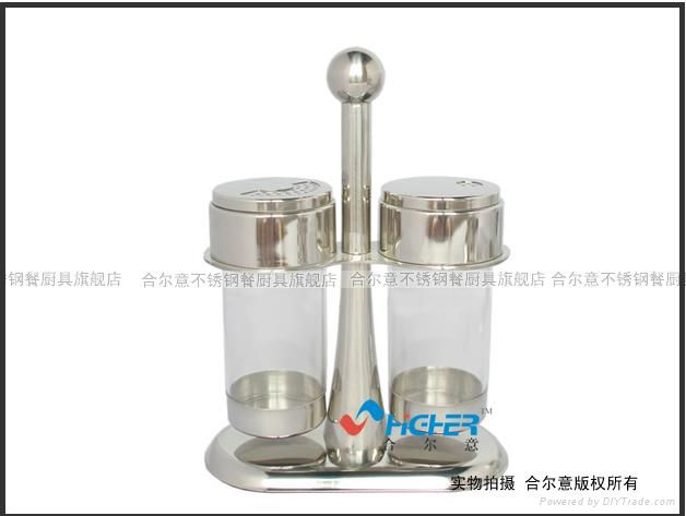 Wholesale restaurant kitchen stainless steel spice rack 3