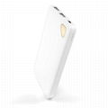 5V 2.1A Dual USB Port Pocket Sized 10000mAh Power Bank With CE FCC ROHS Certific