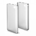 5V 2.1A Dual USB Port Pocket Sized 10000mAh Power Bank With CE FCC ROHS Certific 4