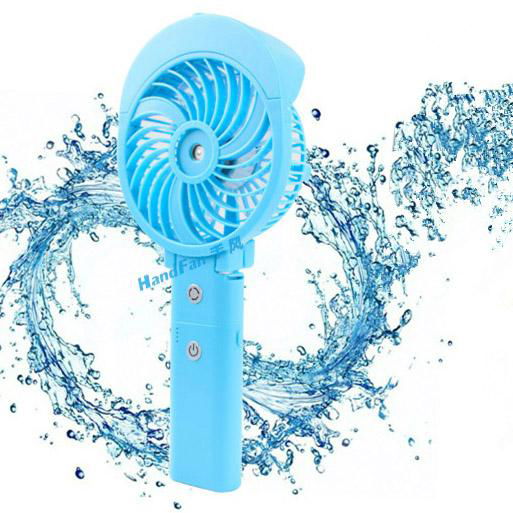 HandFan Power Bank Mini Folding Humidifier Fan 2